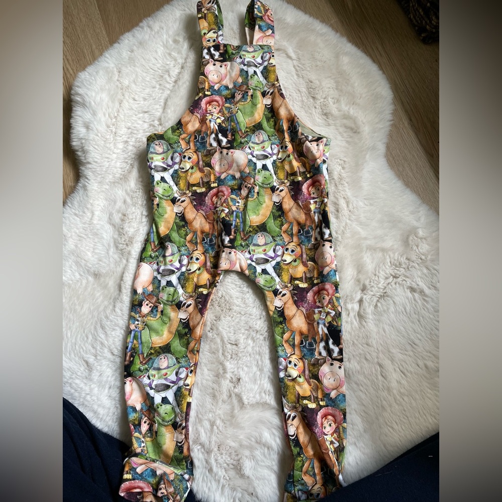 Handmade Toy Story overalls